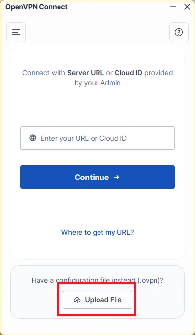 OpenVPN Connect for PC — 3. Once the app is installed, it will launch automatically for the first time. In the window that appears,…