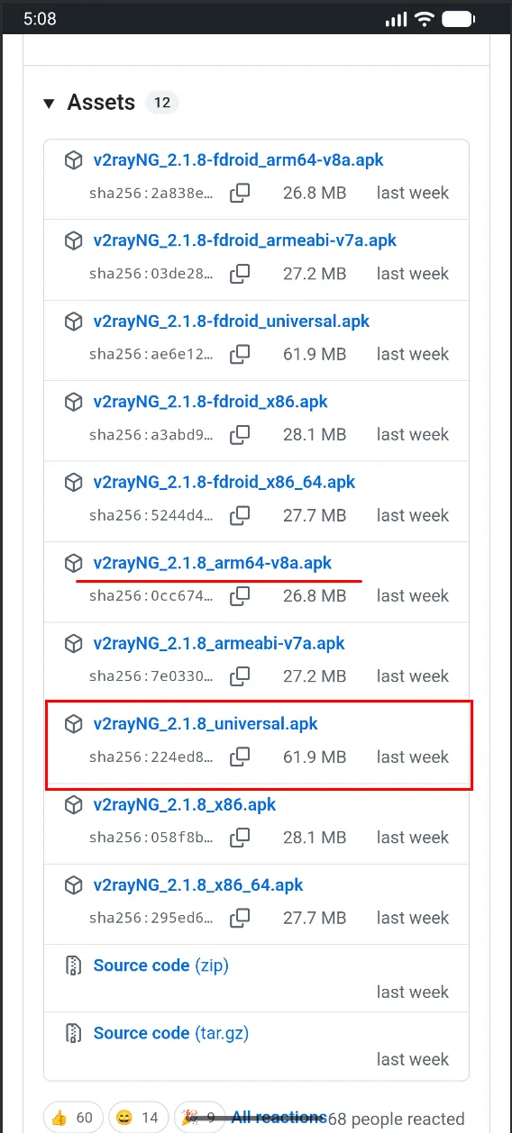 v2rayNG for Android — You can download v2rayNG here: https://github.com/2dust/v2rayNG/releases. Choose the latest stable version…